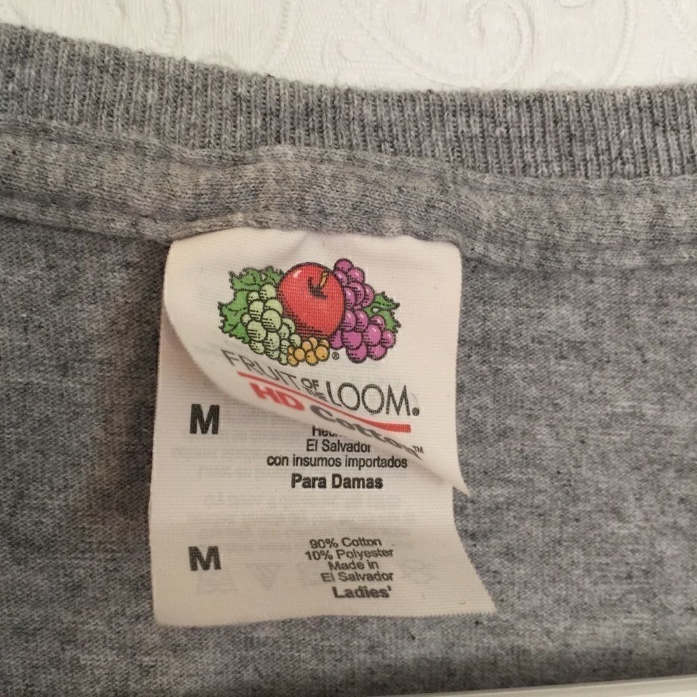 New! No Tag! Graphic V Neck Tee - Picture 2 of 3